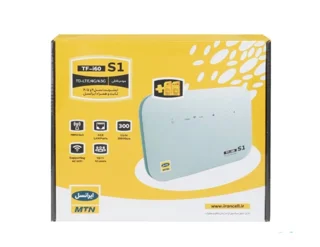 مودم 4G/TD-LTE ایرانسل مدل TF-i60 S1به همراه سیم کارت و۴۰۰گیگابایت اینترنت یک ساله.
